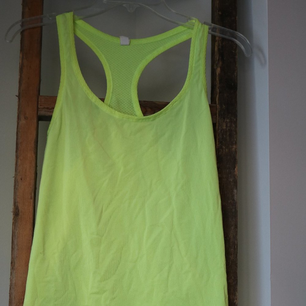 Yellow Under Armour Tank